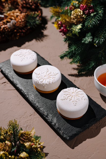 Десерт "Снежинка"